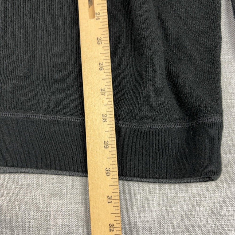 Tommy Bahama Sweater Mens XL Black 1/4 Zip Mock Neck Fleece Pullover Marlin - Picture 6 of 10